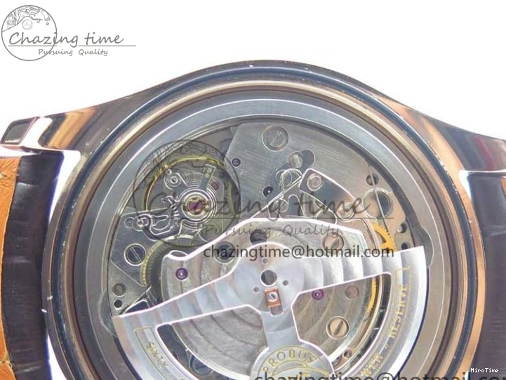 MIROTIME 0108 Portugieser Chrono  42 IW390406 RG ZF 1:1 Best Edition Blue Dial on Brown Leather Strap A Durable 7129